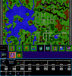 Thumbnail for a map of Land 1 Outer Area for the NES game Lagrange Point.