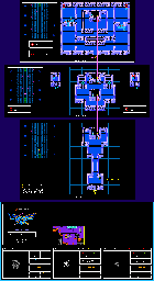 Thumbnail for a map of Land 2 Bio Lab - Purplin Town for the NES game Lagrange Point.