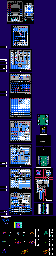 Thumbnail for a map of Land 2 Bio Palace for the NES game Lagrange Point.