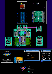 Thumbnail for a map of Land 2 Center City for the NES game Lagrange Point.
