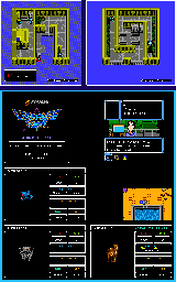 Thumbnail for a map of Land 2 Cruiser Station 1 for the NES game Lagrange Point.