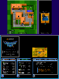 Thumbnail for a map of Land 2 Orangearia Camp for the NES game Lagrange Point.