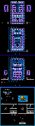 Thumbnail for a map of Land 2 Rec Center Ruins for the NES game Lagrange Point.