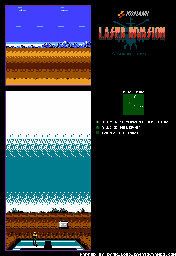 Thumbnail for a map of Mission 2 Level 1 for the NES game Laser Invasion.