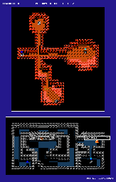 Thumbnail for a map of Cave To The Gate Of Evil for the NES game Legend Of The Ghost Lion.