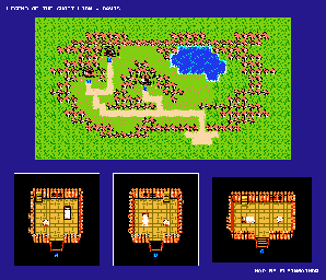 Thumbnail for a map of Davis for the NES game Legend Of The Ghost Lion.