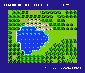 Thumbnail for a map of Fairy for the NES game Legend Of The Ghost Lion.