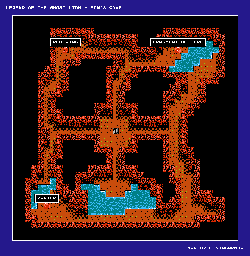 Thumbnail for a map of Fon's Cave for the NES game Legend Of The Ghost Lion.