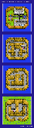 Thumbnail for a map of Kapi's Tower for the NES game Legend Of The Ghost Lion.