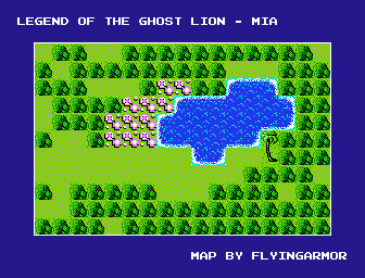 Thumbnail for a map of Mia for the NES game Legend Of The Ghost Lion.
