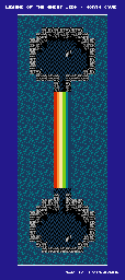 Thumbnail for a map of North Cave for the NES game Legend Of The Ghost Lion.