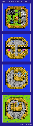 Thumbnail for a map of Ranya Tower for the NES game Legend Of The Ghost Lion.