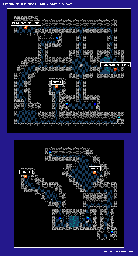 Thumbnail for a map of Statue's Cave for the NES game Legend Of The Ghost Lion.