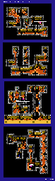 Thumbnail for a map of White Pyramid for the NES game Legend Of The Ghost Lion.