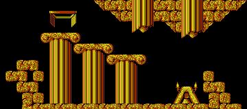 Thumbnail for a map of Fun Level 02 for the NES game Lemmings.