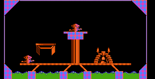 Thumbnail for a map of Fun Level 08 for the NES game Lemmings.