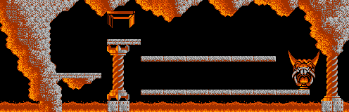 Thumbnail for a map of Fun Level 12 for the NES game Lemmings.
