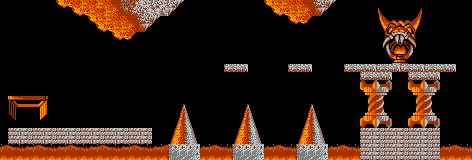 Thumbnail for a map of Fun Level 15 for the NES game Lemmings.