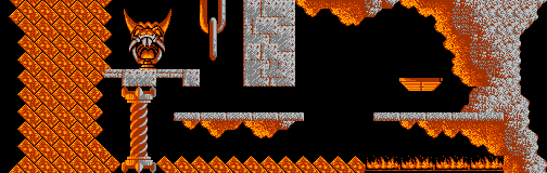 Thumbnail for a map of Mayhem Level 02 for the NES game Lemmings.