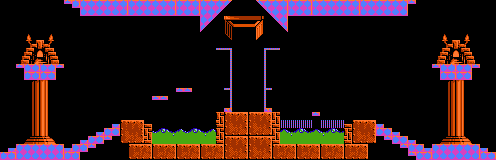 Thumbnail for a map of Mayhem Level 05 for the NES game Lemmings.