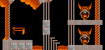 Thumbnail for a map of Taxing Level 05 for the NES game Lemmings.