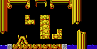 Thumbnail for a map of Taxing Level 08 for the NES game Lemmings.