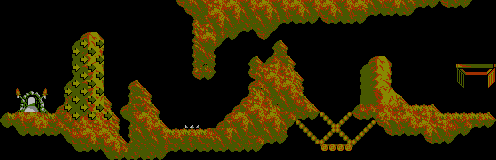 Thumbnail for a map of Taxing Level 09 for the NES game Lemmings.
