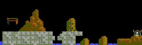Thumbnail for a map of Tricky Level 04 for the NES game Lemmings.