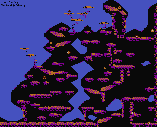 Thumbnail for a map of Level 1: The Pridelands for the NES game The Lion King.
