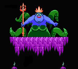 Thumbnail for a map of Gigantic Ursula for the NES game The Little Mermaid.