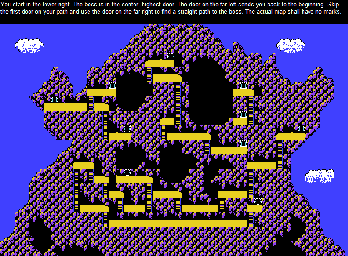 Thumbnail for a map of Mt. Cone-Rum for the NES game Little Ninja Brothers.