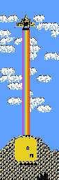 Thumbnail for a map of Shin Shin Tower Summit for the NES game Little Ninja Brothers.
