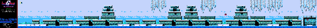 Thumbnail for a map of Chapter 2 Scene 1: Frozen Waste for the NES game Low G Man: The Low Gravity Man.