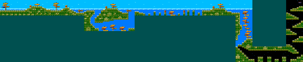 Thumbnail for a map of 10 for the NES game Lu Ye Xian Zong.