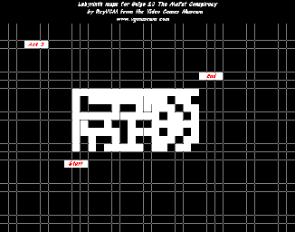 Thumbnail for a map of Act 3 for the NES game Mafat Conspiracy: Golgo 13.