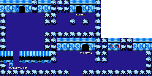 Thumbnail for a map of Chapter 1: Water World Mooroon Town Of Horen for the NES game The Magic Of Scheherazade.