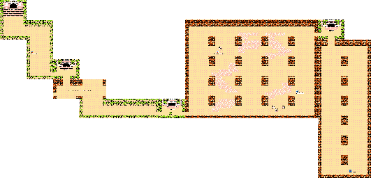 Thumbnail for a map of Chapter 2: Desert World Alalart World for the NES game The Magic Of Scheherazade.