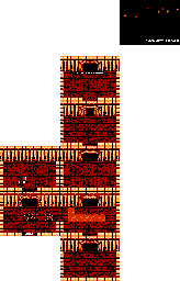 Thumbnail for a map of Chapter 4: Flower World Celestern Yufla Palace for the NES game The Magic Of Scheherazade.