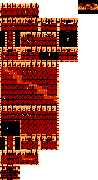 Thumbnail for a map of Chapter 4: Flower World Celestern Yufla Palace (Past) for the NES game The Magic Of Scheherazade.