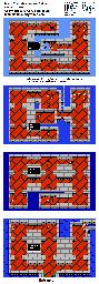 Thumbnail for a map of Icefield Tower for the NES game Majin Eiyuuden Wataru Gaiden.