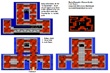 Thumbnail for a map of Last Tower for the NES game Majin Eiyuuden Wataru Gaiden.