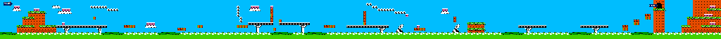 Thumbnail for a map of Stage C for the NES game Mappy Kids.