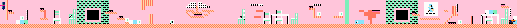 Thumbnail for a map of Stage E for the NES game Mappy Kids.