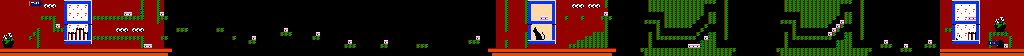 Thumbnail for a map of Stage I for the NES game Mappy Kids.