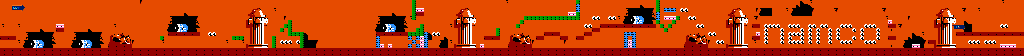 Thumbnail for a map of Stage L for the NES game Mappy Kids.