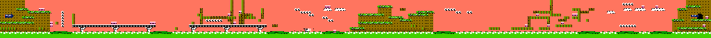 Thumbnail for a map of Stage N1 for the NES game Mappy Kids.