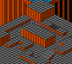 Thumbnail for a map of Ultimate Race Goal (Animated) for the NES game Marble Madness.