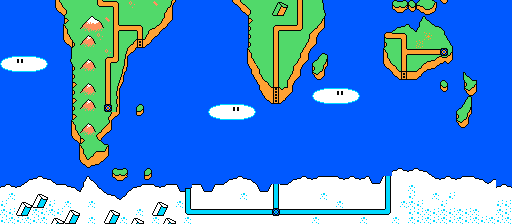 Thumbnail for a map of Globulator Southern Hemisphere for the NES game Mario Is Missing!.