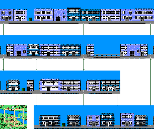 Thumbnail for a map of Paris for the NES game Mario Is Missing!.