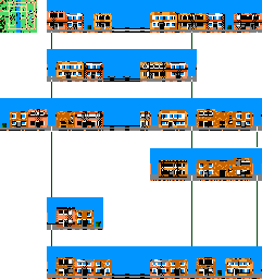 Thumbnail for a map of Rome for the NES game Mario Is Missing!.